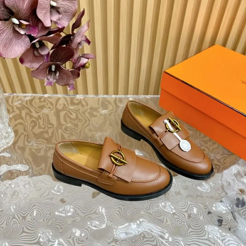 hermes cuir chaussures pour femme s_125b677